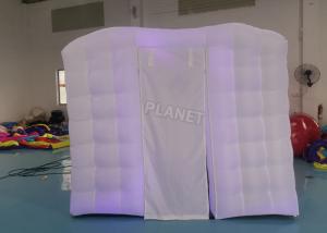 China LED Light Inflatable Square Advertising Tent For Yoga Exercise on sale