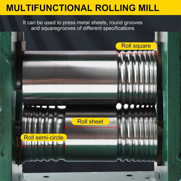 120mm Rolling Mills Machines Jewelry Press Machine Distance Adjustable