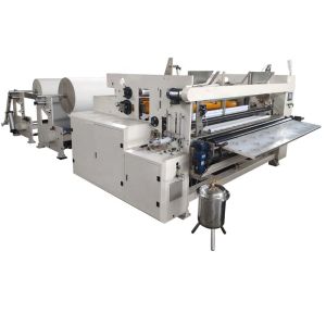 PLC Touch Screen Toilet Roll Packing Machine