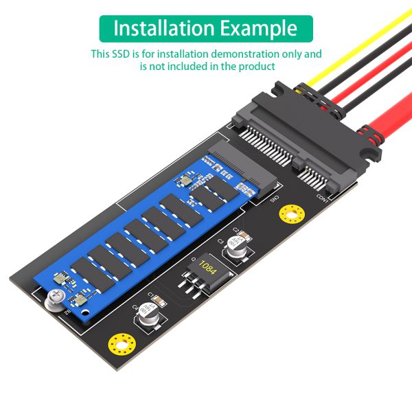 Thinkpad X1 Carbon 20+6 Pin SSD to SATA 2.5 Adapter