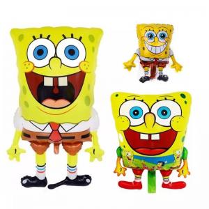 Quality Wholesale Hot Sale Cartoon Character Yellow Sponge Bob SquarePants Patrick Star Shape Balloons wholesale