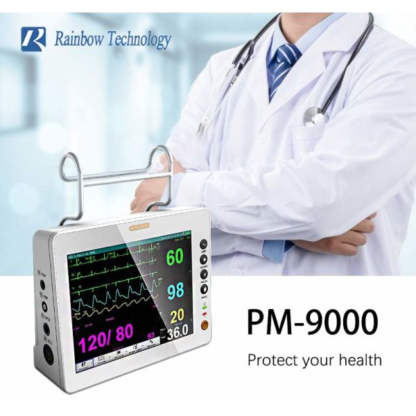 Lightweight 8 Inch Multi Parameter Portable Patient Monitor
