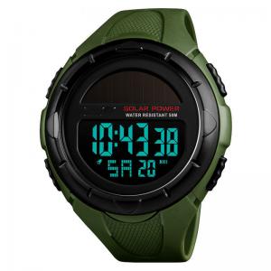 Quality solar powered digital watch 1405 Solar Power digital sports watch hot sale tactical Waterproof outdoor sport watches wholesale