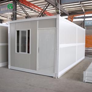 China Aluminum Build Folding Container Home Space Saving Customizable Layout Energy Efficient on sale