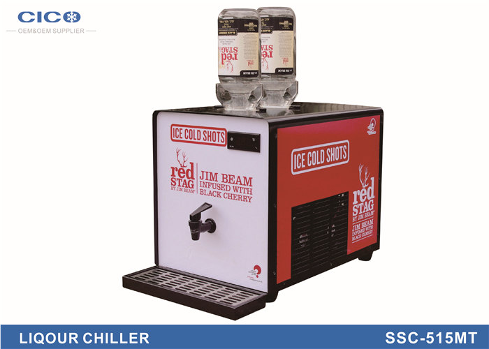 Customized Small Liquor Shot Chiller Dispenser Front Temperature Display
