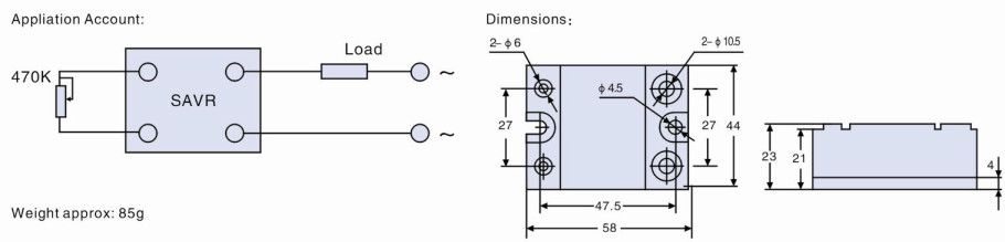 25A 0-220VAC SCR Voltage Regulator