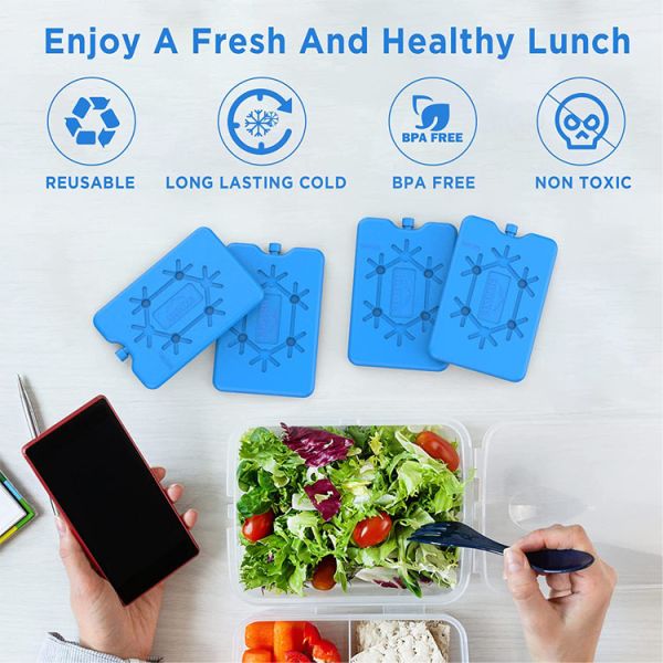 Hard Shell Reusable Food Grade Long Lasting Cool Energy Gel Ice Pack