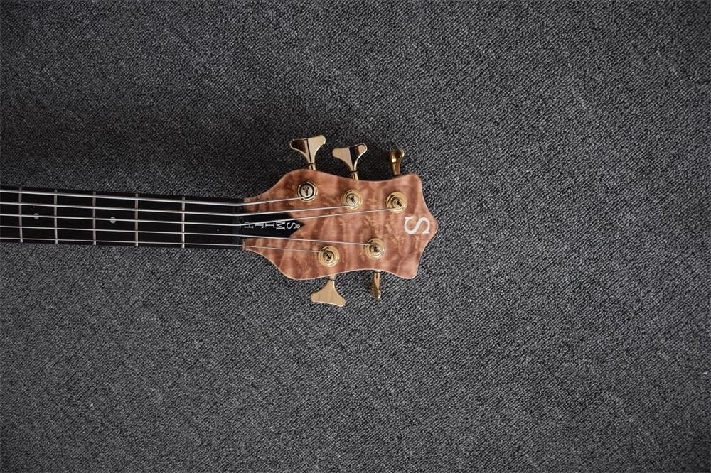 5 string bass guitar Smith bass bass Bolt on neck Custom for buyer with maple neck and black inlay