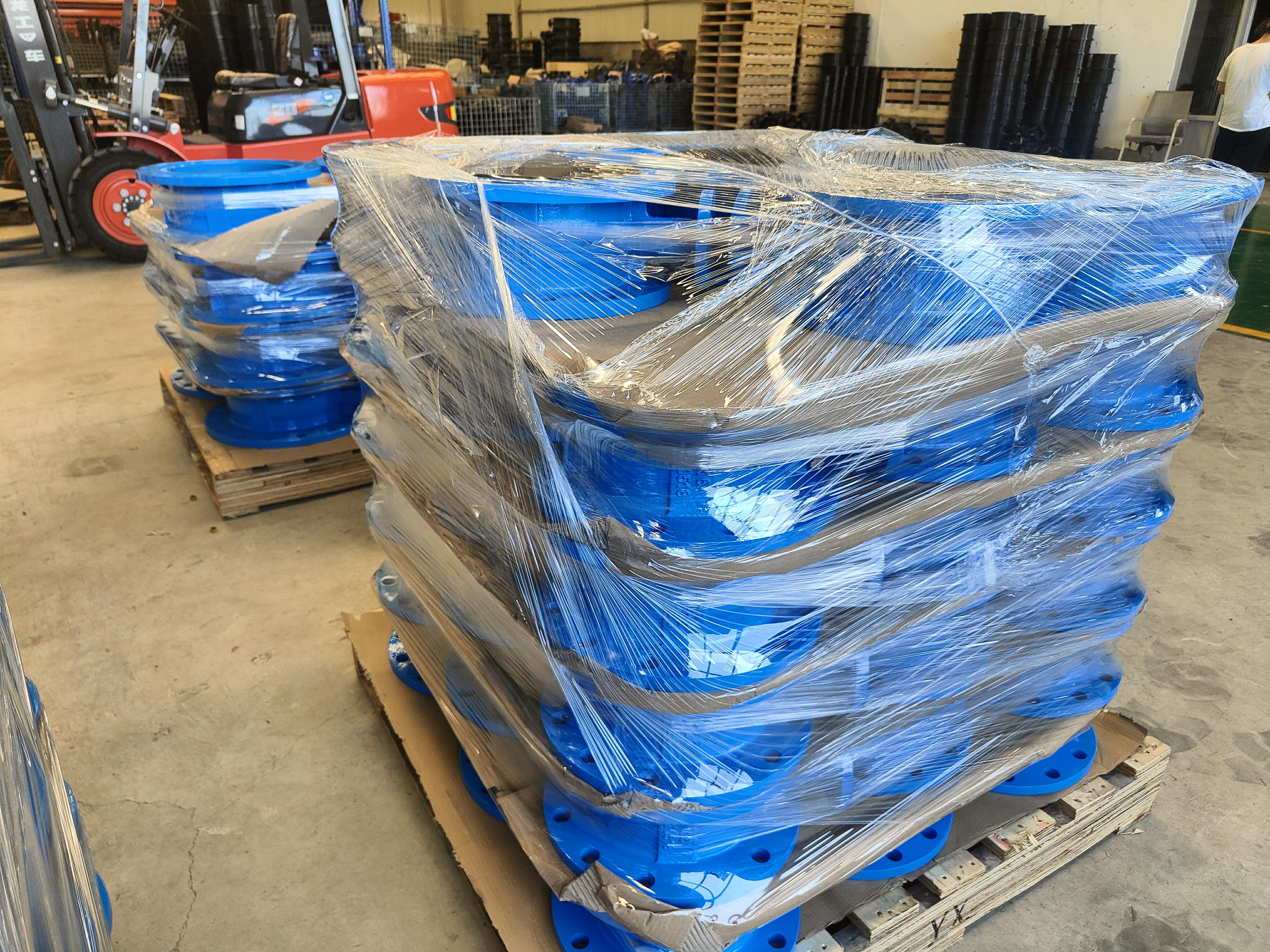 Electric Motorized Actuator Water Control Flange Type Butterfly Valves