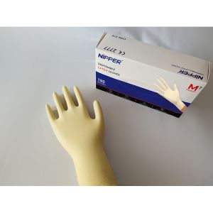 Quality Non Powder Exam Gloves Latex Household Hand Latex Glove Individual wholesale