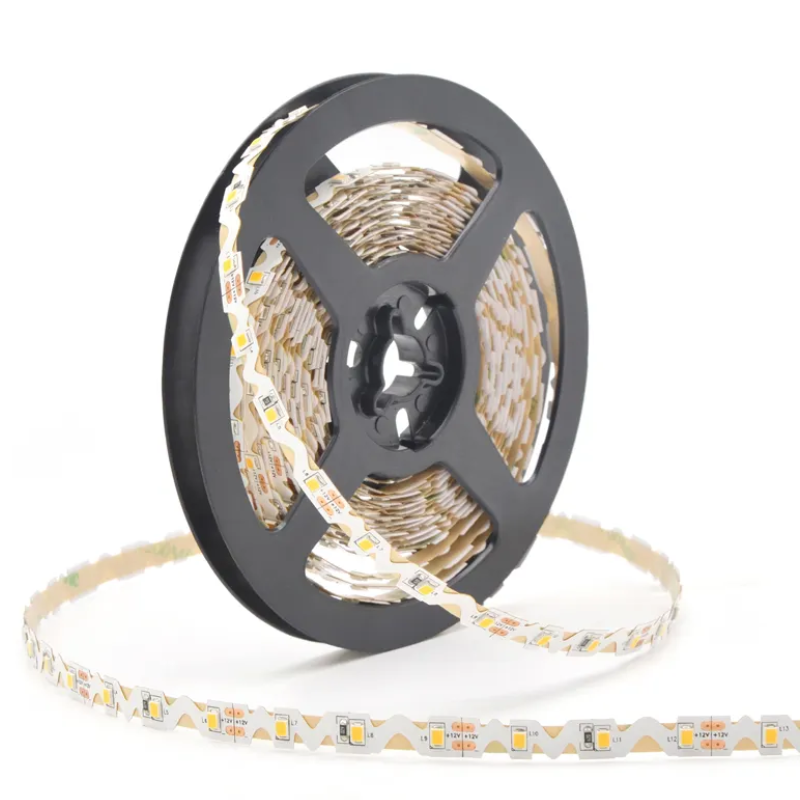 12V S Shape LED Strip , SMD2835 Bendable LED Tape Light Single Colour For Decorative