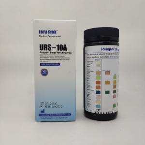 China Laboratory Reagent Urine Test Strips 10 Parameters 99% Accuracy on sale