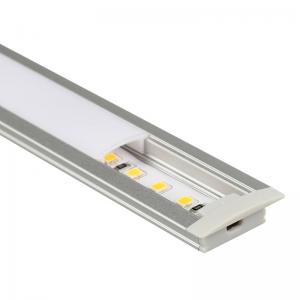 China 25X7MM Recessed LED Strip Channel Aluminum Led Strip Light Channel on sale