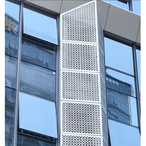 Quality Perforated Aluminium Veneer Panel Aluminium Screen Architectural Wall Panels wholesale