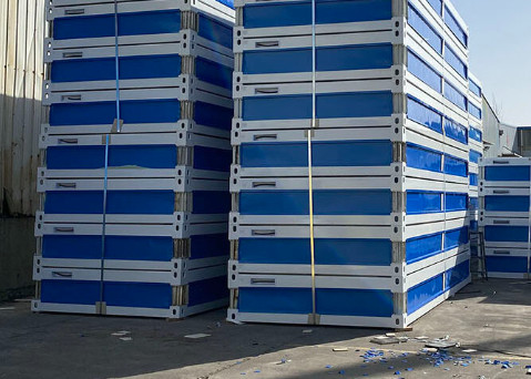 Wind Resistant Knock Down Flat Pack Container Homes High Load Bearing Capacity