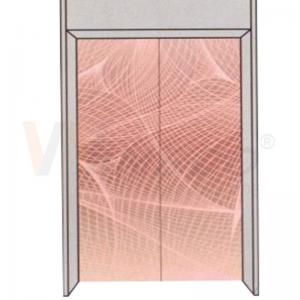China Custom Hairline Etched Pattern Elevator Stainless Steel Sheet PVD Color on sale