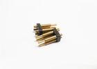 China DIN Gold Plated Pogo Pins Connector Brass Spring Loaded Test Probes on sale