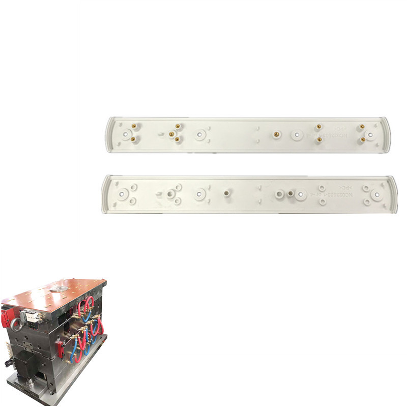 NAK80 Single Cavity Plastic Injection Molding Parts Sandblasting White