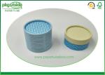 Custom Printed Cylindrical Cardboard Tube Boxes Embossing Elegant Design