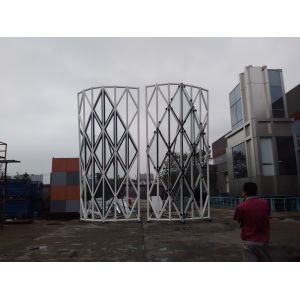 5mm - 19mm Thickness Glass Curtain Wall Facade Openness 0%-90%