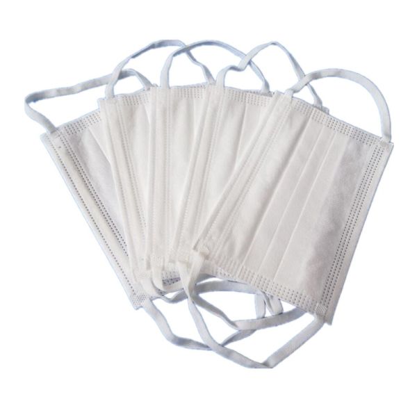Single Use Disposable Surgical Mask , Non Woven Surgical Face Mask Earloop Style