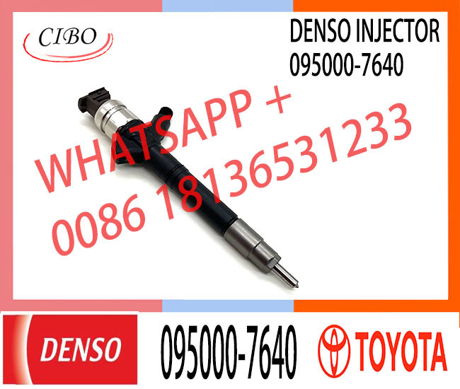 Hot selling 095000-7640 diesel common rail injector 095000-7640 for TOYOTA 2AD-FTV 23670-0R170 Injector Nozzle DLLA155P8