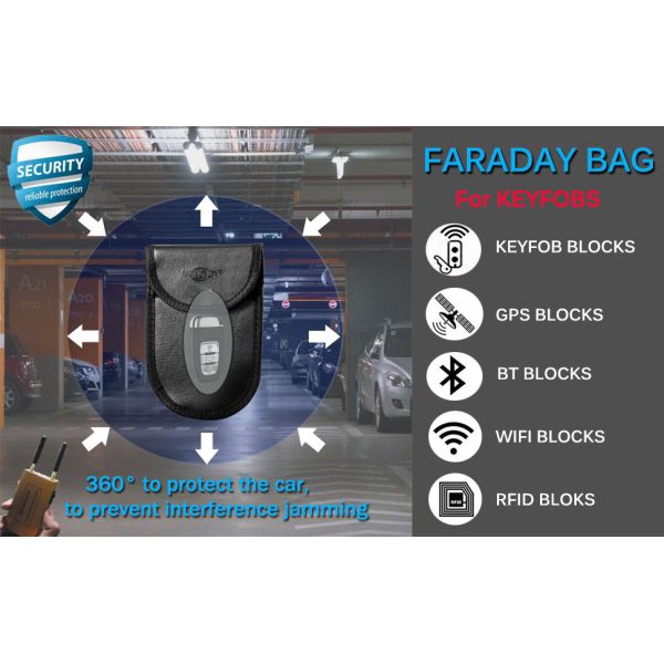 Smart car key signal blocker