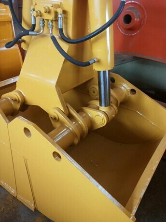 PC210 PC220 PC240 Rotating Hydraulic Clamshell Grab With Grapple Bucket