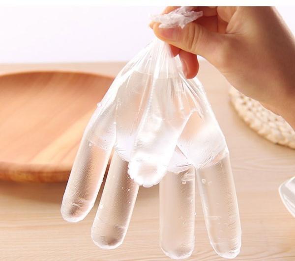 Self Serve ABS Tabletop Glove Wearing Machine