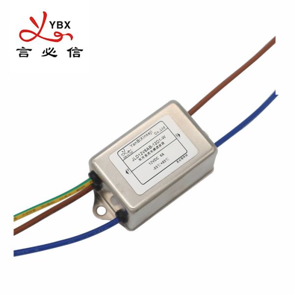 Yanbixin SMPS AC Single Phase RFI Filter Rated Current 1A-10A Stable Performance
