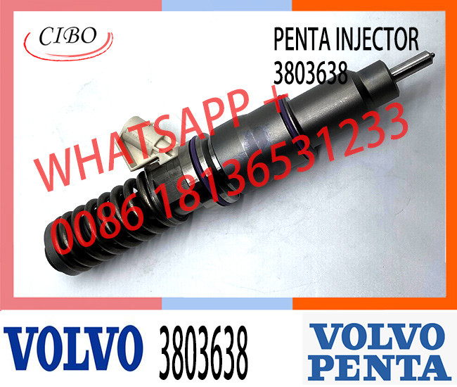 3803638 00889481889481 BEBE4C07001 Neutral Diesel Fuel Injector for VOL Penta D16 Engine