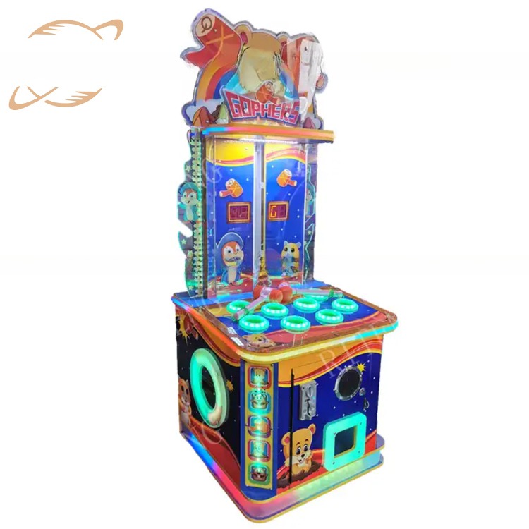 Game Mall Coin Operated Kids Game Machine Hit Hammer Game Machine With US Plug