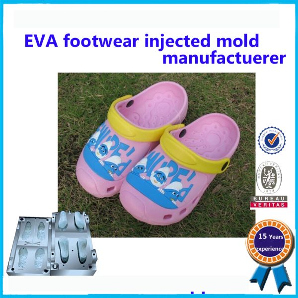 Eva Injection Shoe Mould Maker Fashionable Beautiful Appearance