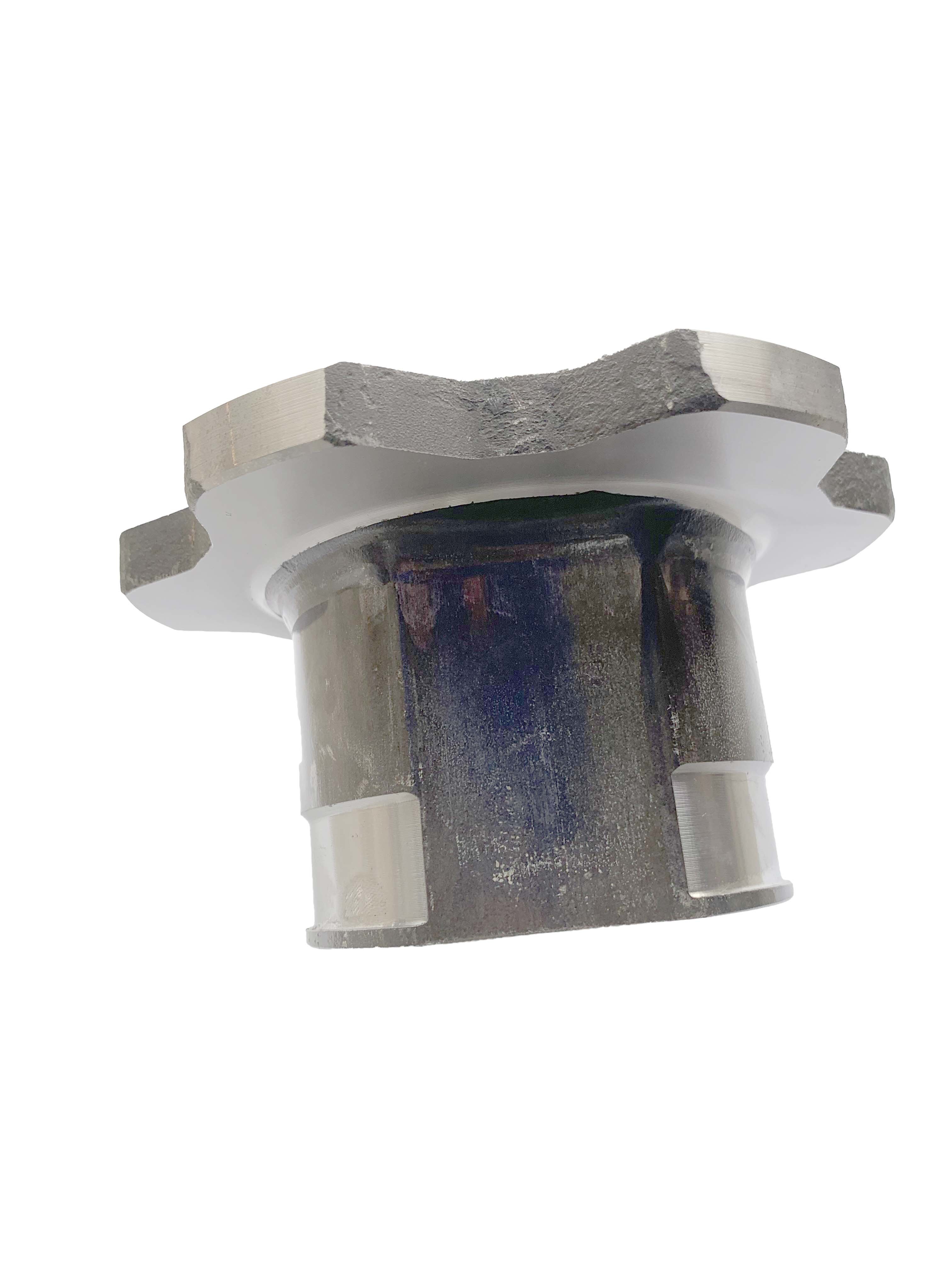 Round CV Joint Flange Heat Treatment 6kg Hydraulic Press CNC Lathe