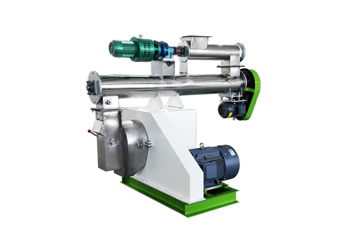 Quality Medium Farm Animal Feed Pellet Making Machine Electromagnetic Speed Control wholesale