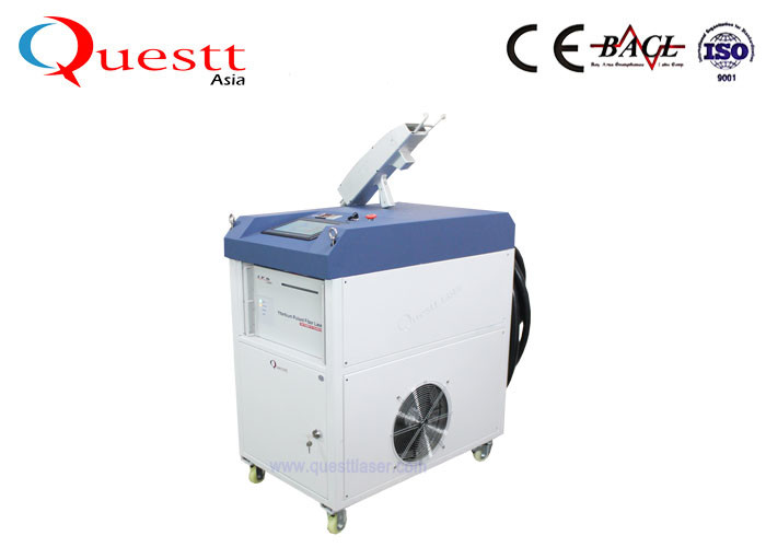 FDA Laser Cleaning Machine With Robot , Automatic Laser Rust Removal Equipment For Metal