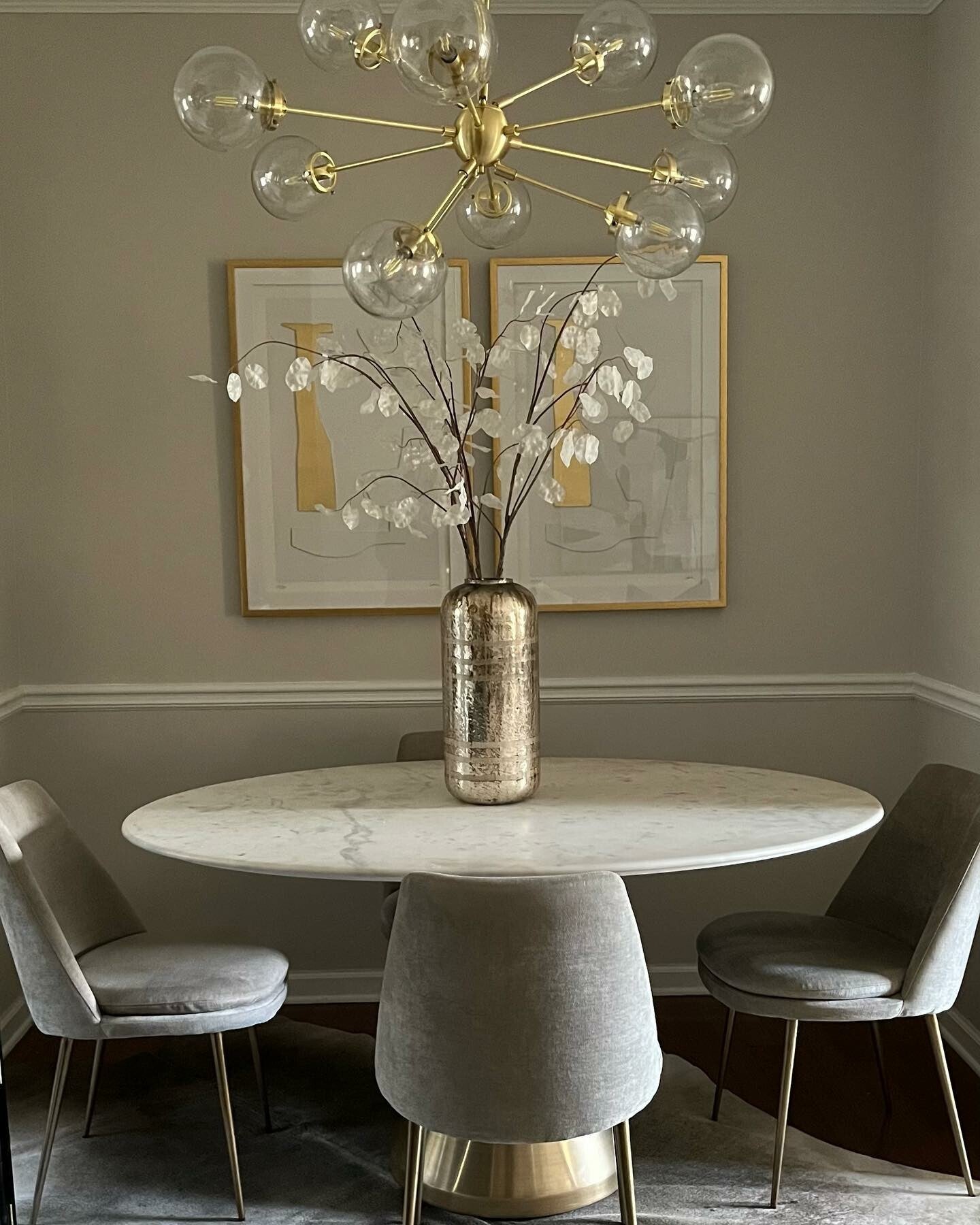 Marble Top Steel Gold Pedestal Tables For Coffee Living Room