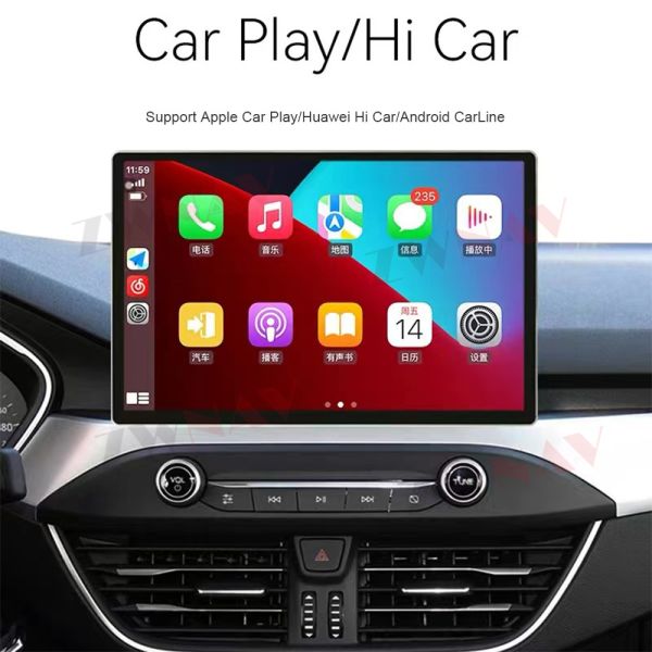 Universal Touch Screen 12.95 Inch Car Stereo GPS Navigation 2 Din Multimedia Double Din