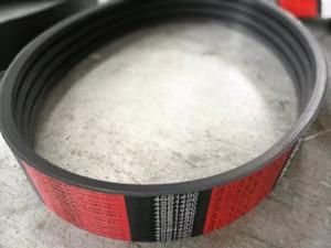 Quality High Temp Resistant Agricultural V Belts For Pulsation Loads Polyester / Kevlar Cords wholesale