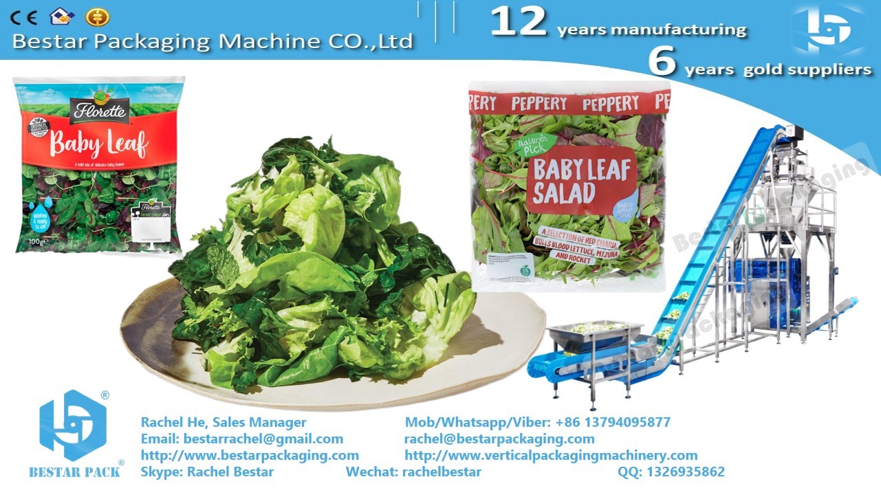 How to pack salad vegetable in a fast and easy way