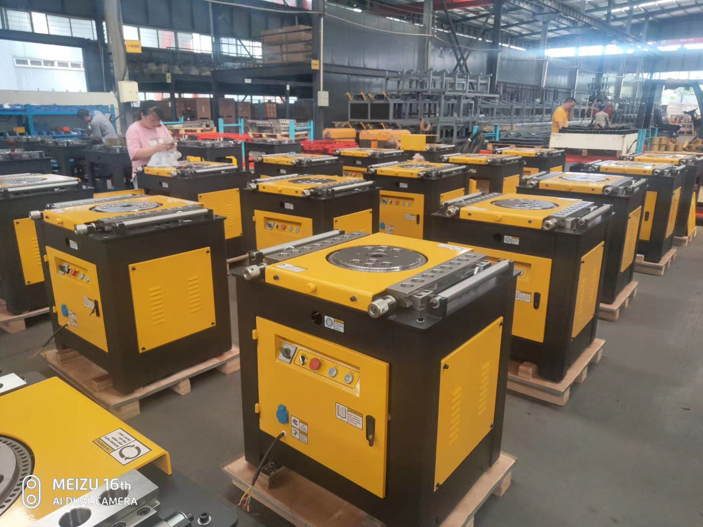 500mm Hydraulic Rebar Shear Line with 42kw Motor