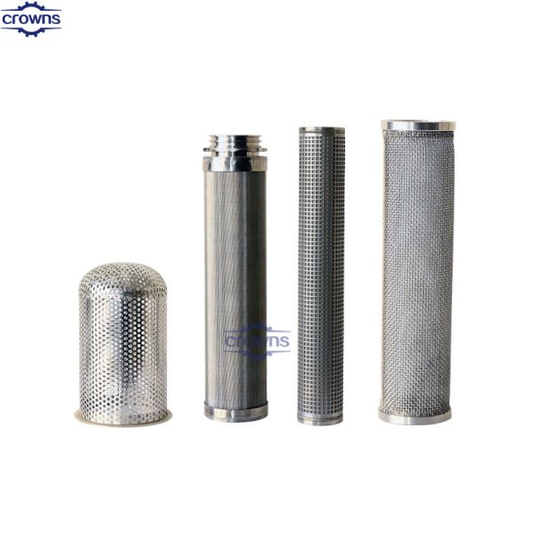 Johnson Wedge Wire Continuous Slot Filter Tube SS304 wedge wire screen Johnson filter strainer drum