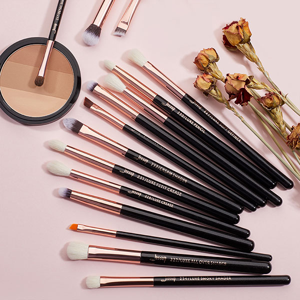 Jessup T157 Eye Makeup Brush Set 15 Pieces Eyeshadow Shader Brush