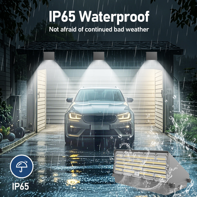 20W 30W 40W Full Cut Off Street Outdoor Wallpack Lamp Led Wall Pack Light with PC Diffuser IP65 UL FCC 277V 347V 480V