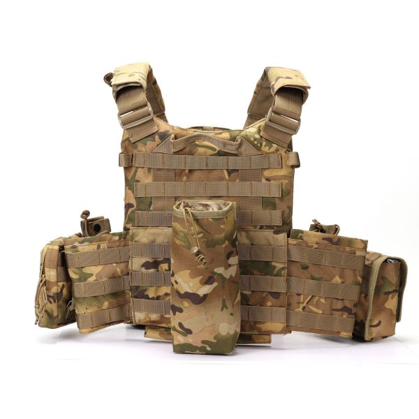 BAOYI 1000D Camouflage Tactical Combat Vest 1000D Fabric Multifunctional