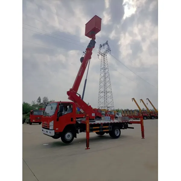 Factory Offers Discounted Prices for New or Used Isuzu 24m Aerial Work Platform Hydraulic Lift Truck