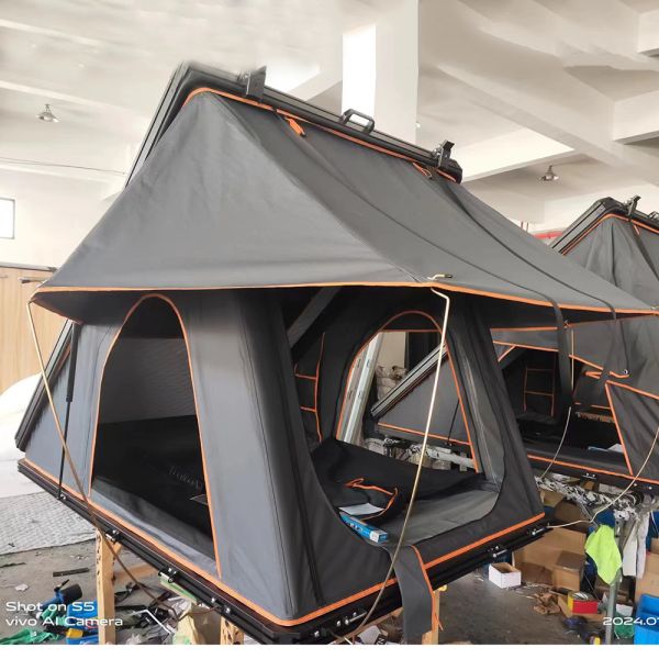 Triangle Rooftop Tent 210x132cm Aluminum Alloy Shell 320G Oxford Cloth