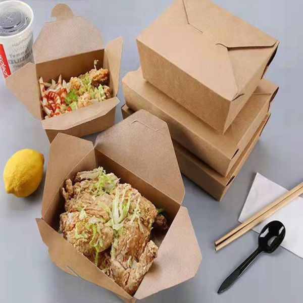 Wholesale Paper Restaurant Take Out Box Food To Go Container