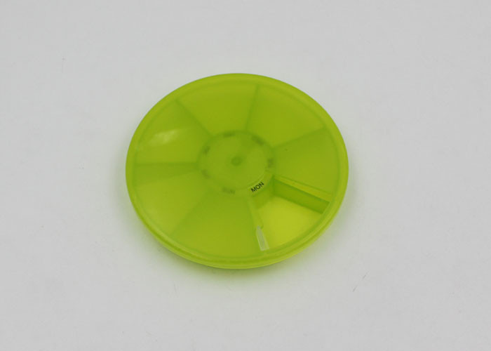 Mini Medication Pocket Plastic Medicine Box , 7 Day Pill Organizer