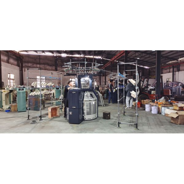 Small Double Jersey Circular Knitting Machine Knit French Double Pique Fancy Pique Design